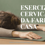 esercizi cervicale con massaggiatore elettrico