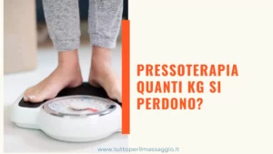 pressoterapia per perdere peso funziona davvero